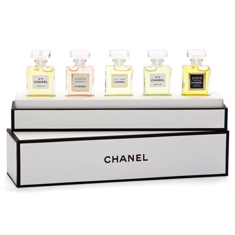 chanel fragrance wardrobe miniature gift set|chanel perfume gift with purchase.